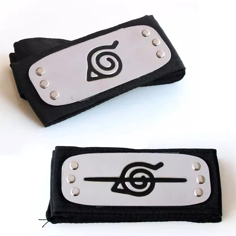 Naruto Headband Metal - 애니메이션 나루토 머리띠 코스프레 소품 하타케