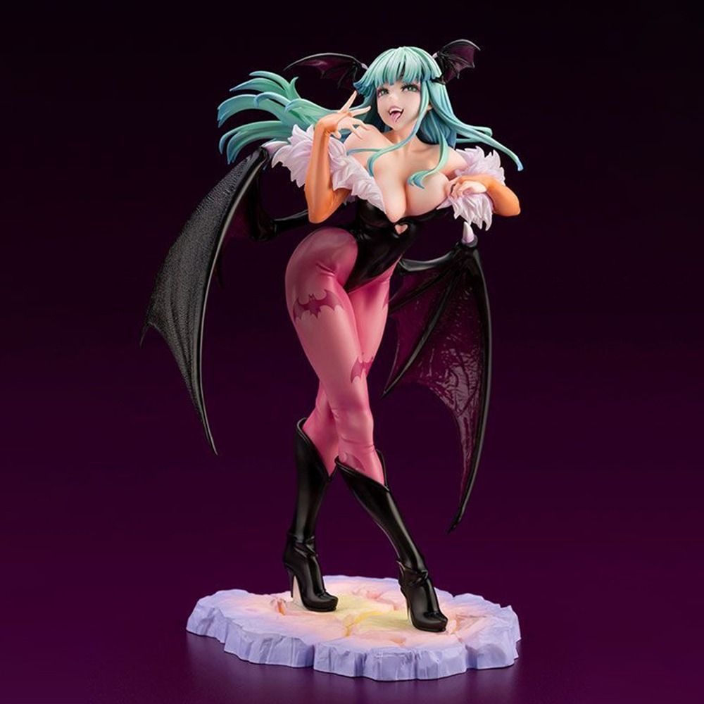 Kotobukiya Bishoujo - 8.66인치/22cm 애니메이션 뱀파이어 피규어 모리건 에인슬랜드