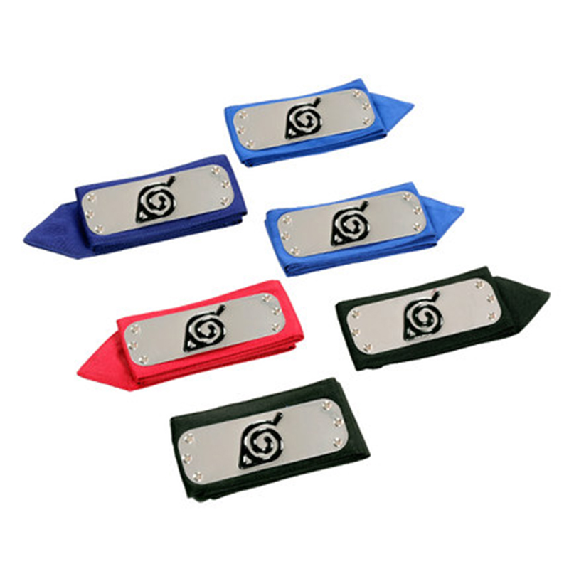 Naruto Headband Metal - 나루토 이타치 사스케 가카시 나미카제 미나토