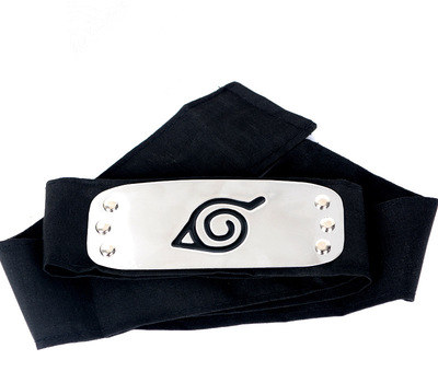 Naruto Headband Metal - 아카츠키 카카시 코노하 머리띠 코스프레 의상