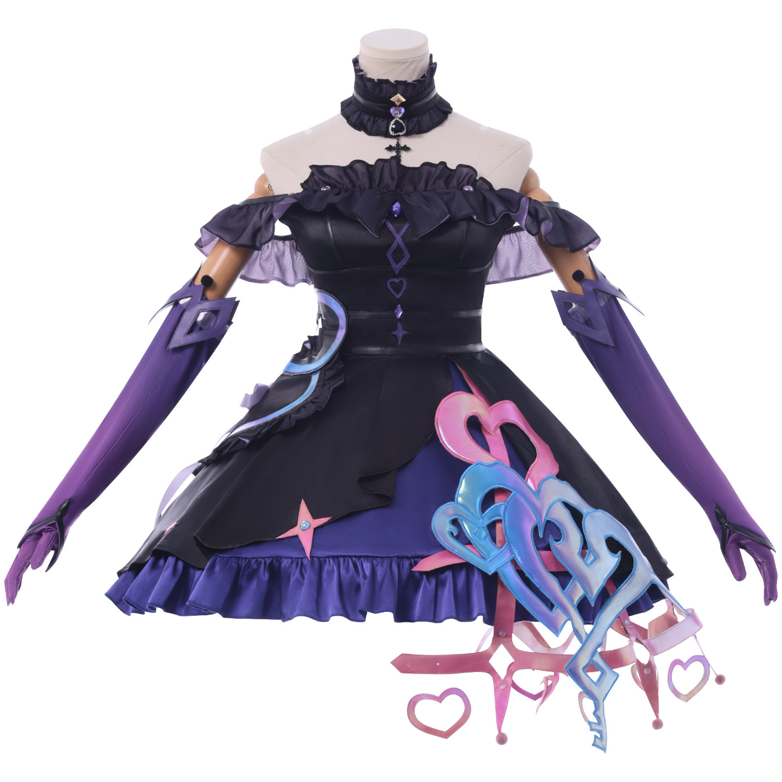 Sanrio Kuromi Linked Lolita 코스 - Anime Cosplay Link 리뷰 및 가격