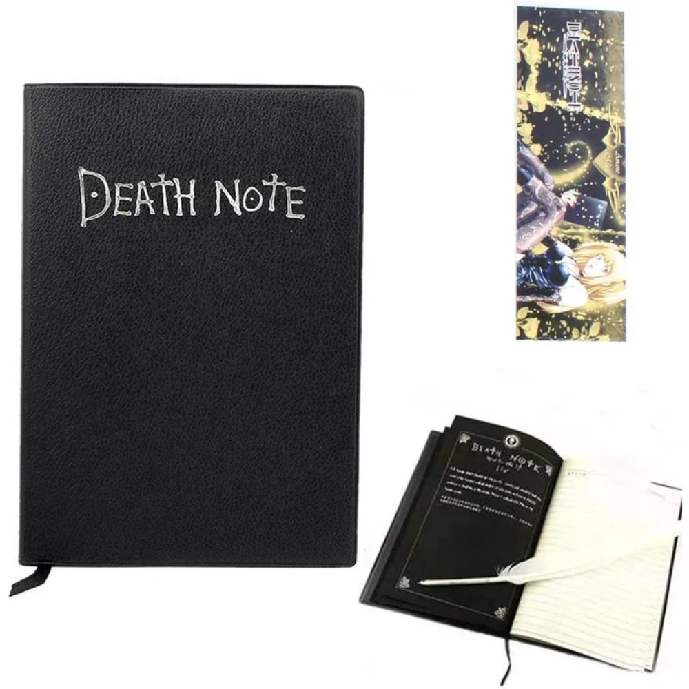 코스프레 노트북 & 깃털펜 북 애니메이션 아트 라이팅  - Death Note Replica 리뷰 및 가격