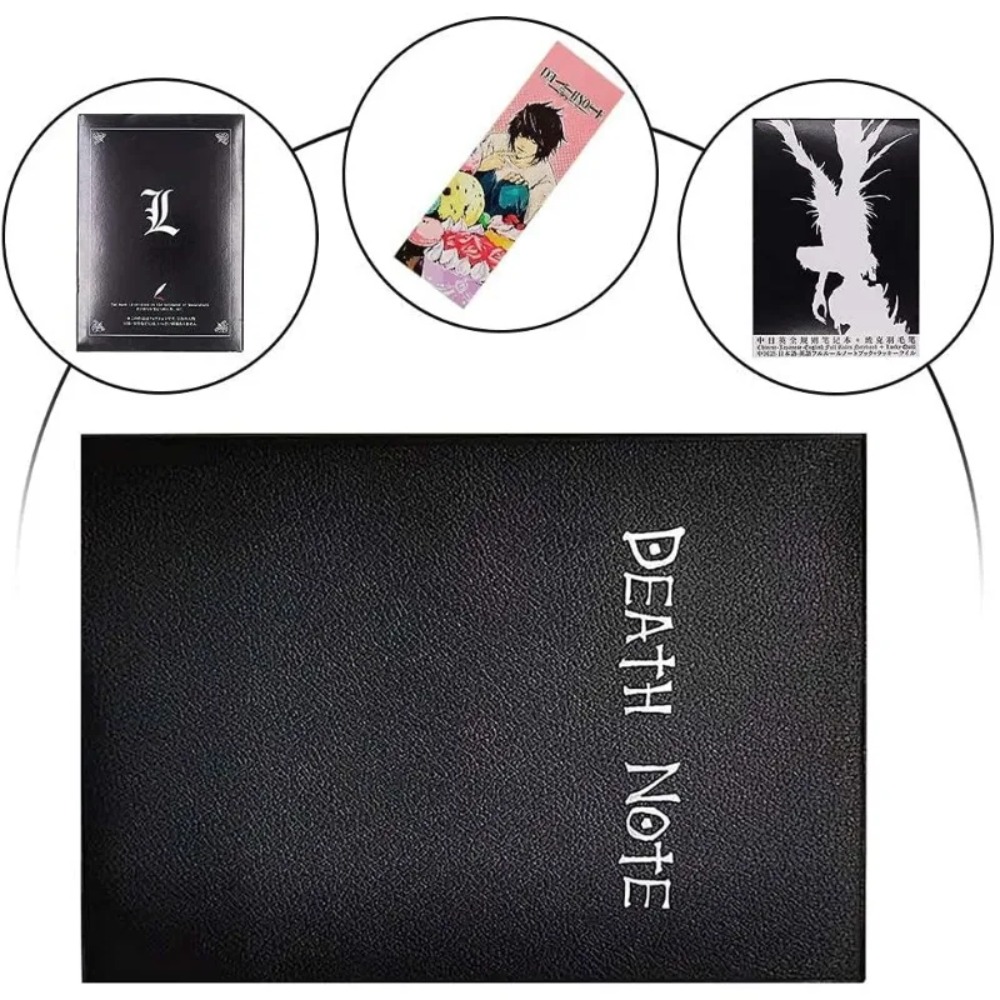 코스프레 노트북 & 깃털펜 북 애니메이션 아트 라이팅  - Death Note Replica 리뷰 및 가격