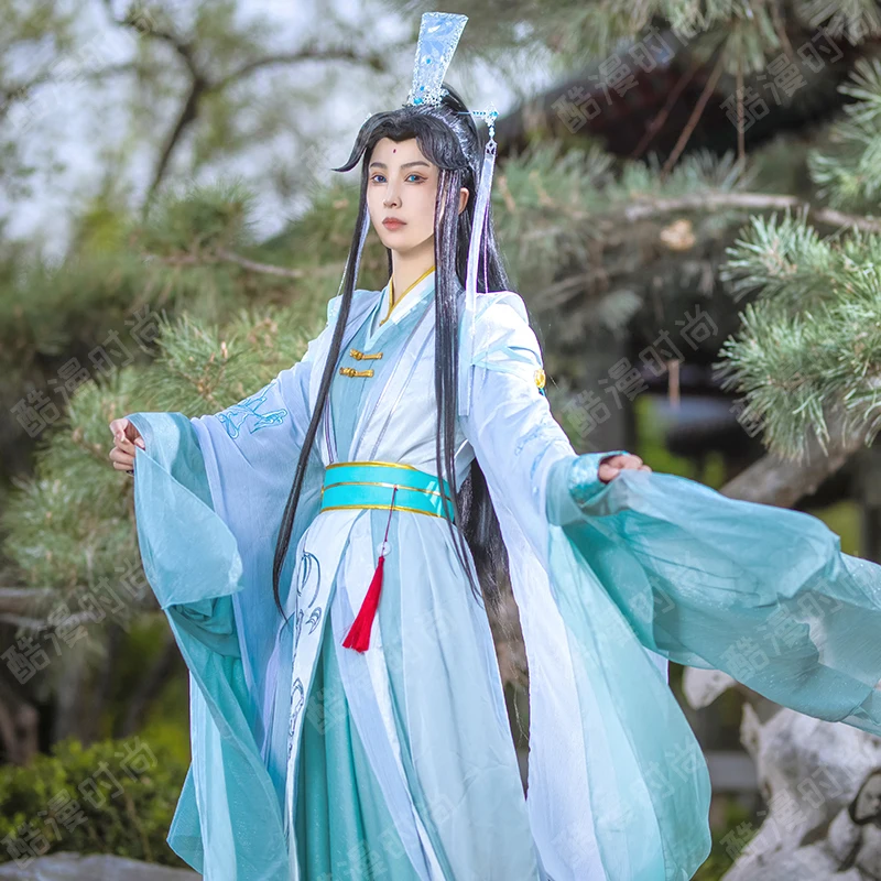 시칭쉬안 코스프레 의상 펑시 님니앙 한푸 애니메이션 천 - Anime Cosplay Outfits For Women 리뷰 및 가격