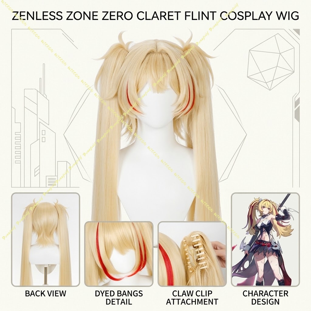 GCharacter Claret Flint 맞춤 제작  - Anime Cosplay Photo 리뷰 및 가격