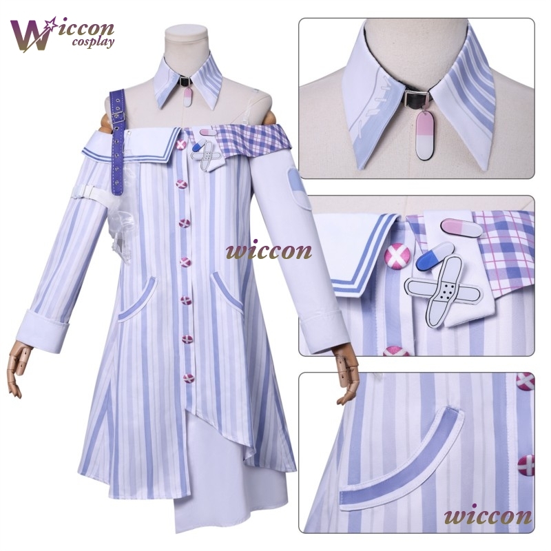 Ynot 인피니티 니키 코스프레 의상 가발 독특한 아이 - Anime Cosplay Idea 리뷰 및 가격