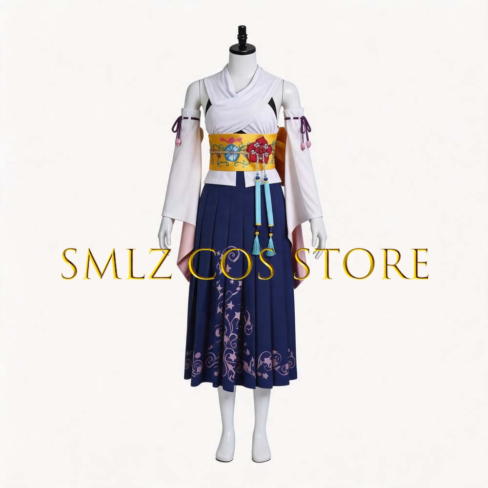 Smlz FFX 유나 코스프레 애니메이션 FF10 X  - Anime Cosplay Outfits For Women 리뷰 및 가격