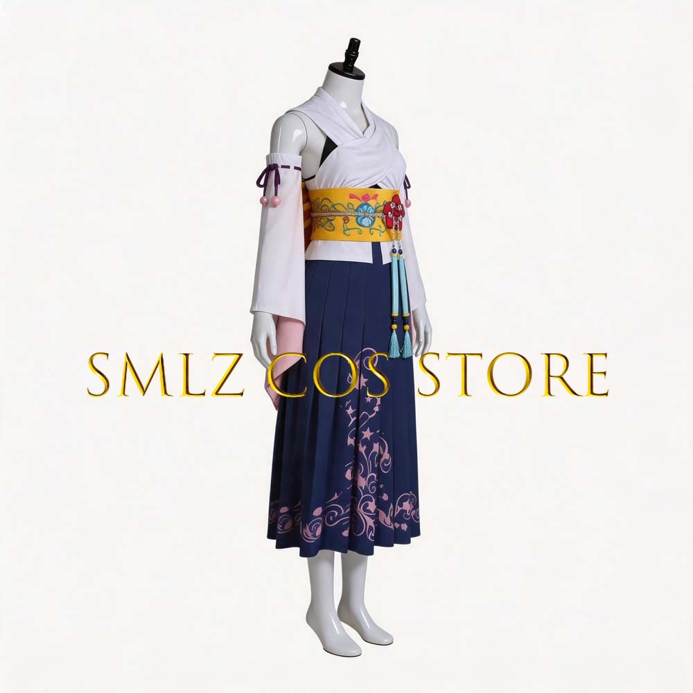 Smlz FFX 유나 코스프레 애니메이션 FF10 X  - Anime Cosplay Outfits For Women 리뷰 및 가격