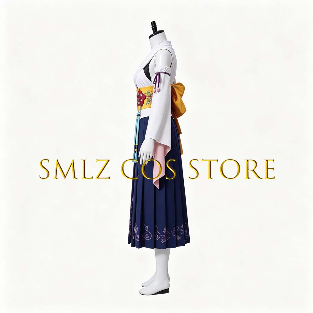 Smlz FFX 유나 코스프레 애니메이션 FF10 X  - Anime Cosplay Outfits For Women 리뷰 및 가격