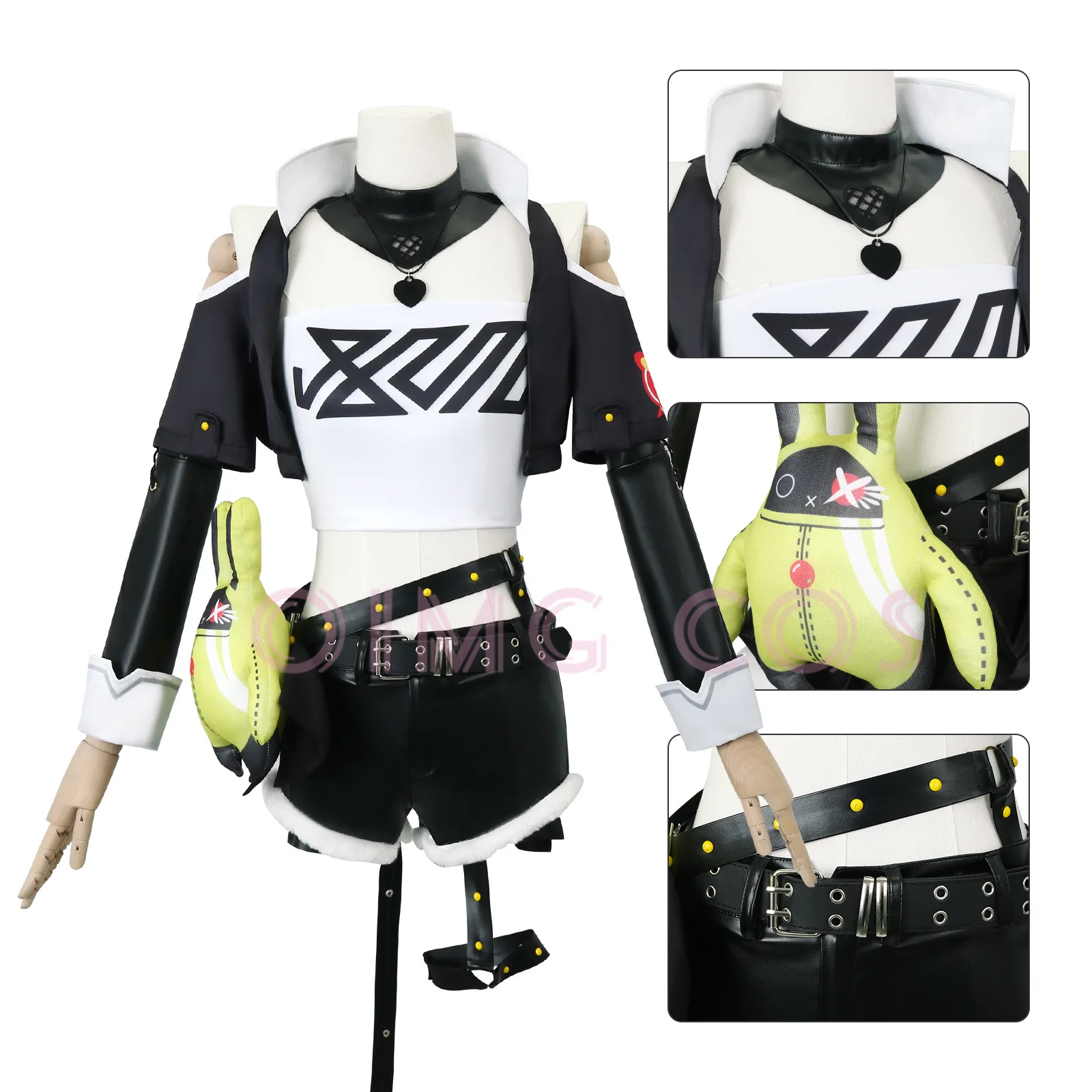 니콜 데마라 젠레스 존 제로 코스프레 의상 유니폼 가발 - Anime Cosplay Outfits For Women 리뷰 및 가격