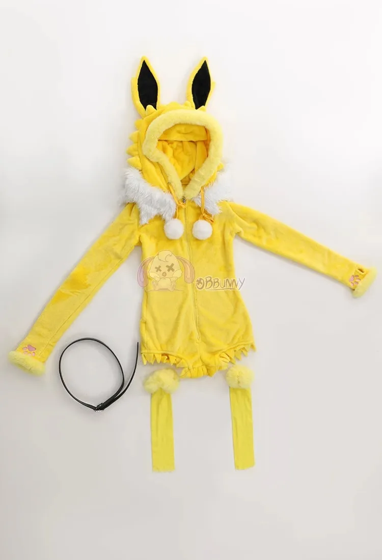 섹시한 딥 V 후드 바디수트 양말 세트 버니 걸 로리타 - Anime Cosplay Bodysuit 리뷰 및 가격