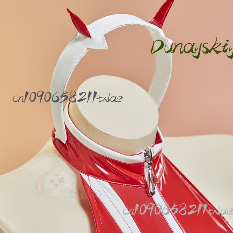 다이어링 인 더 프랑키스 제로 투 레드 가죽 보디슈트  - Anime Cosplay Bodysuit 리뷰 및 가격