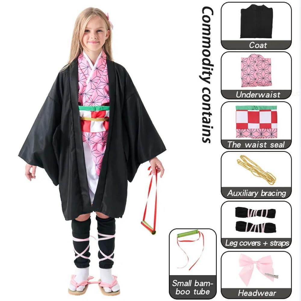애니메이션 악마 슬레이어 Kimetsu No Yaiba - Kids Cosplay Anime 리뷰 및 가격