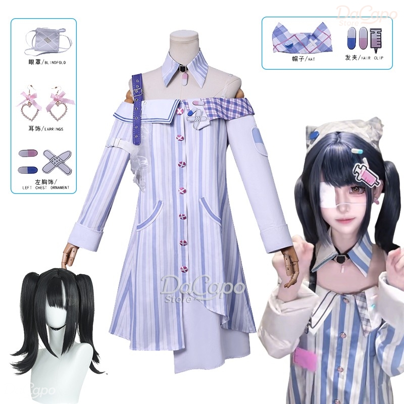 게임 인피니티 니키 코스프레 의상 가발 독특한 아이디어 - Anime Cosplay Idea 리뷰 및 가격