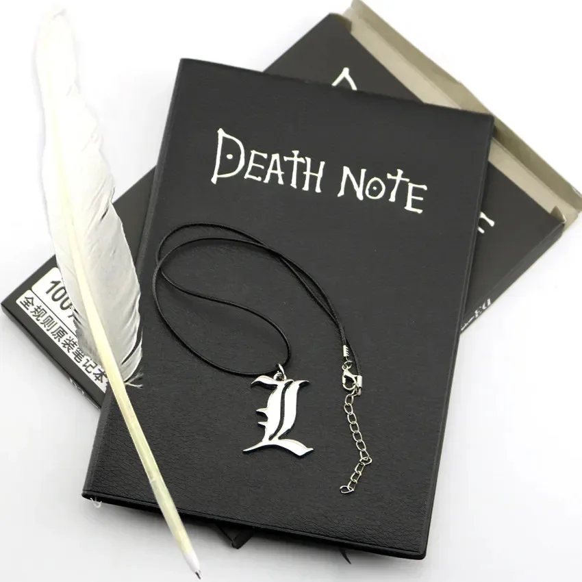 A5 애니메이션 데스노트 노트 세트 가죽 저널 수집용  - Death Note Replica 리뷰 및 가격