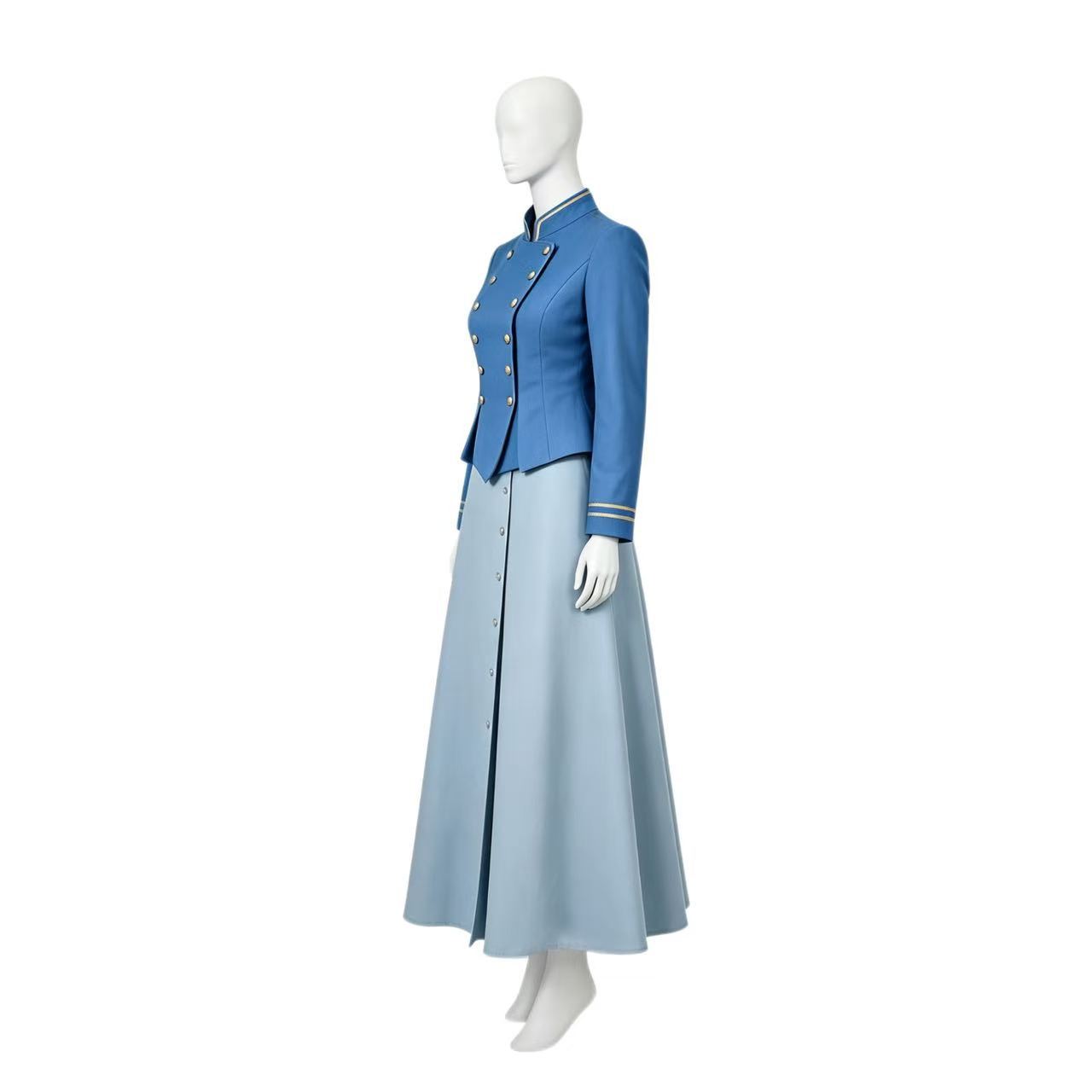 WHH 영화 에놀라 코스프레 의상 홈즈 여성 빈티지 긴 - Anime Cosplay Outfits For Women 리뷰 및 가격