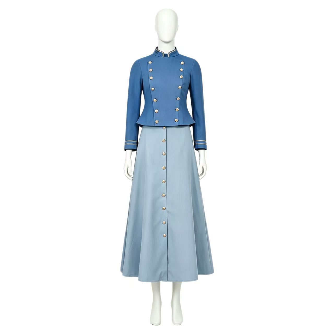 WHH 영화 에놀라 코스프레 의상 홈즈 여성 빈티지 긴 - Anime Cosplay Outfits For Women 리뷰 및 가격