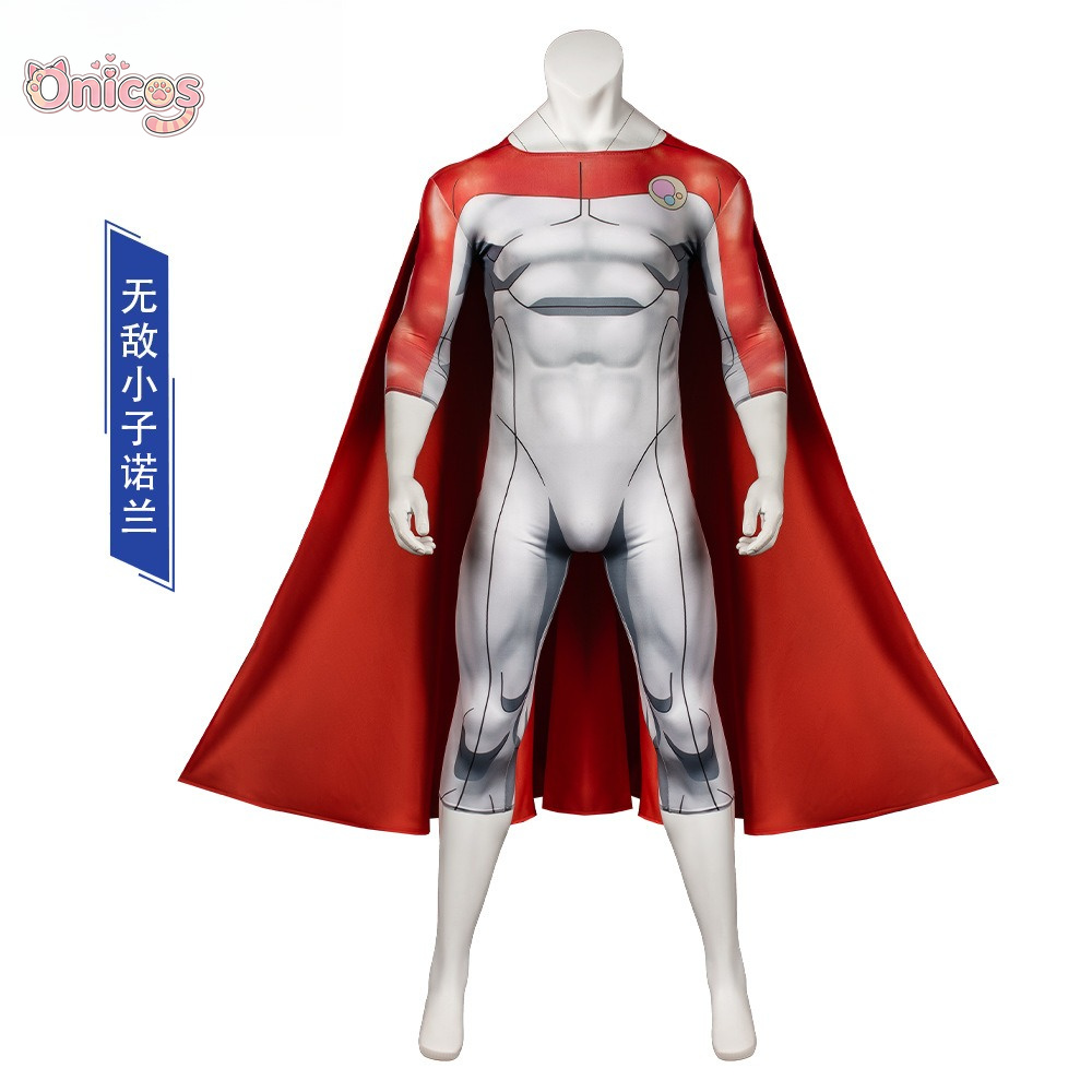 무적의 노란 그레이슨 옴니맨 코스프레 의상 원피스 점프 - Anime Cosplay Bodysuit 리뷰 및 가격