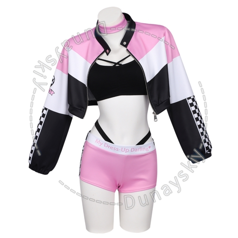 마이 달링 마린 키타가와 코스프레 의상 레이싱 슈트 크 - Anime Cosplay Marin 리뷰 및 가격